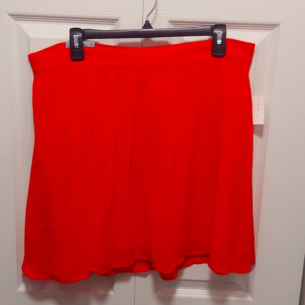 Orange ish-Red skirt